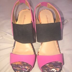 Multicolor Dollhouse Women Platforms